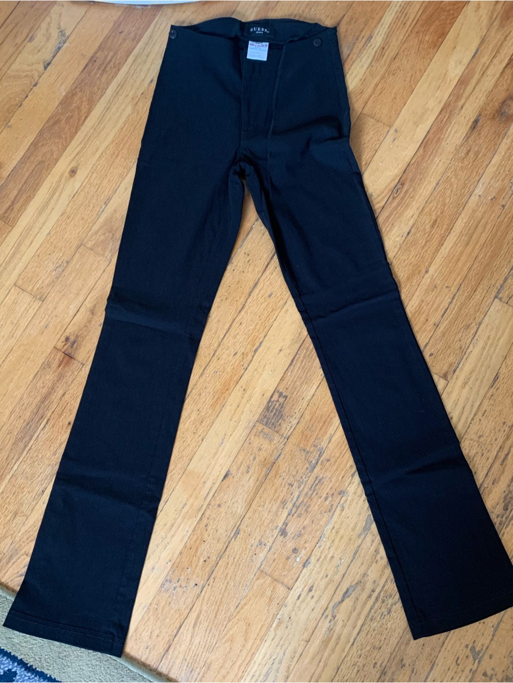 Vintage Guess black flare dress pants size 26